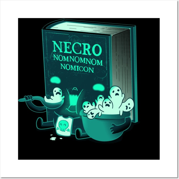 Necronomnomnomicon Wall Art by Queenmob